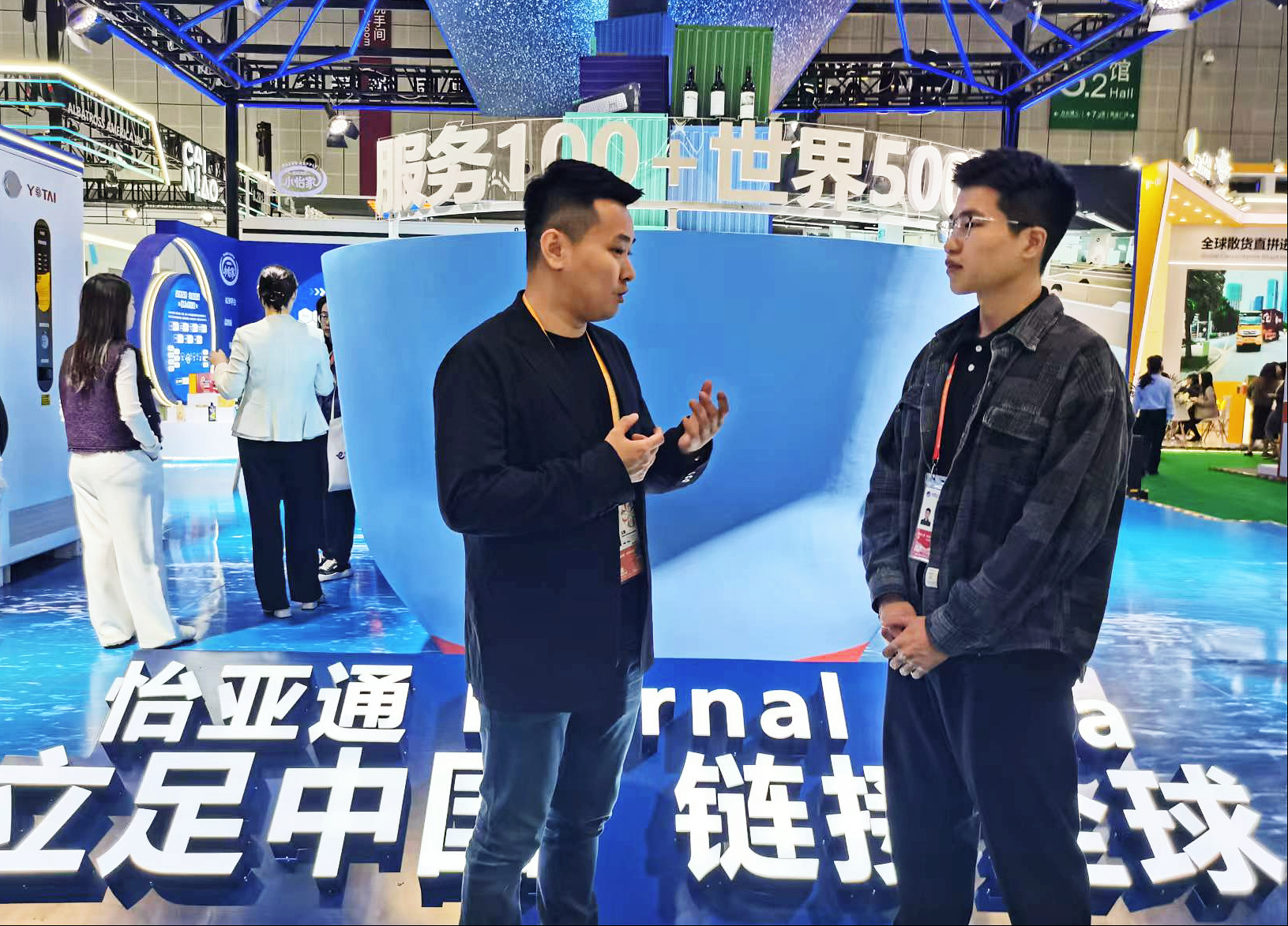 进博故事丨jinnianhui今年会王辉：进博会促进商业和文化交流